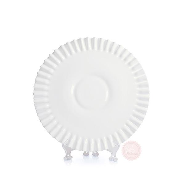 white plate hire