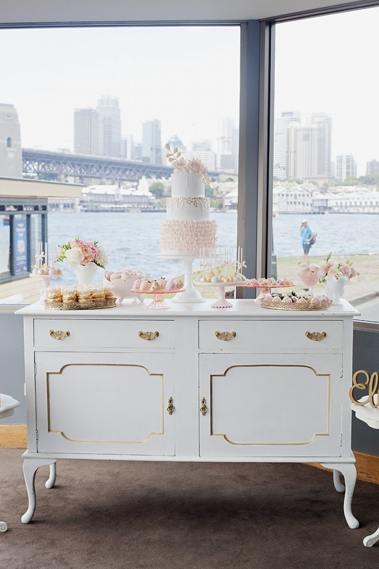 Pink Cake Stand Hire Pretty Pedestals