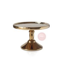 gold cake stand hire