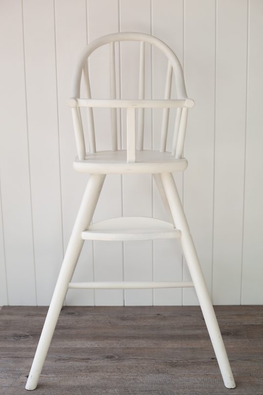 vintage prop high chair hire