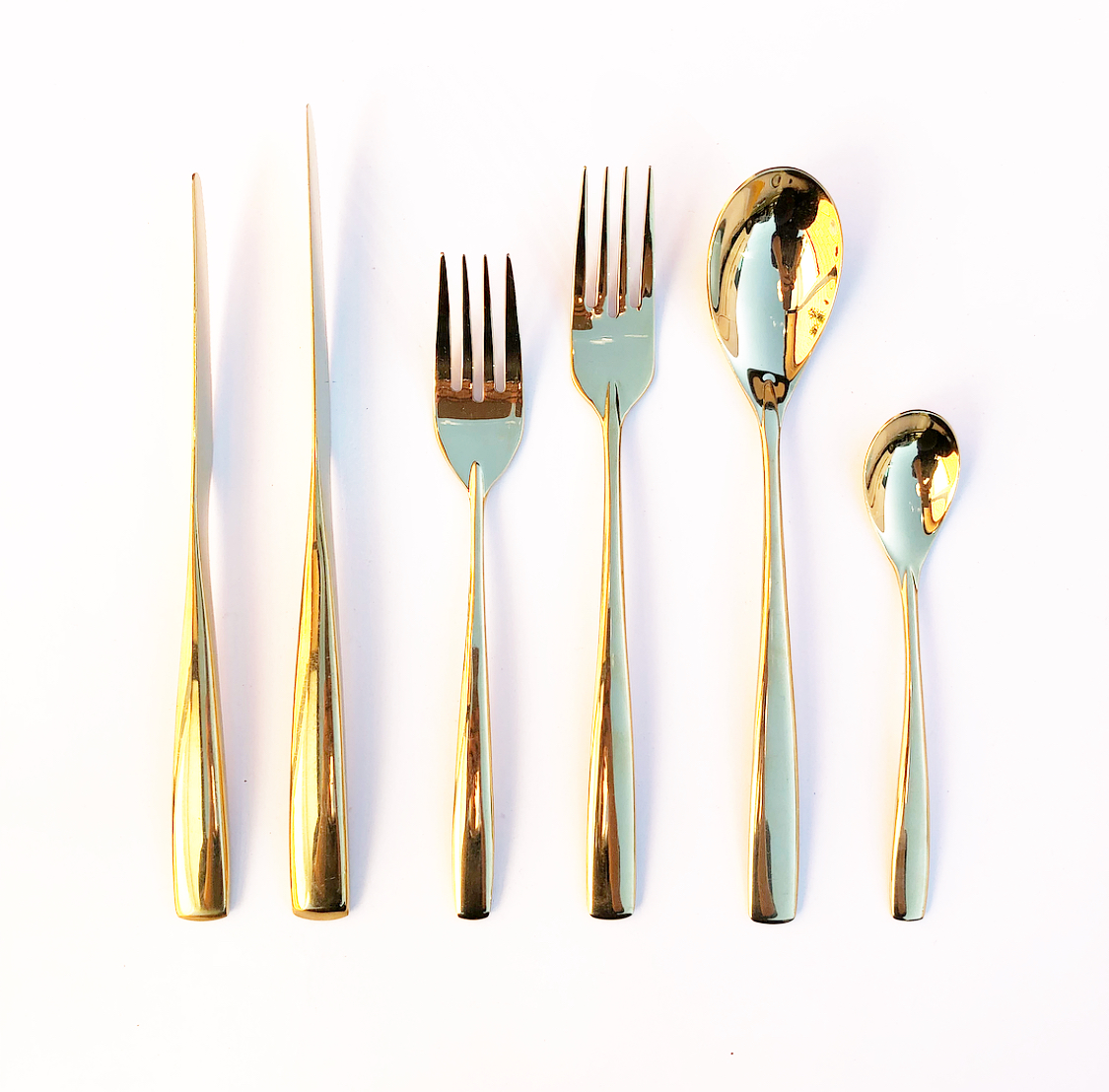 Gold Cutlery Hire – Classic Style