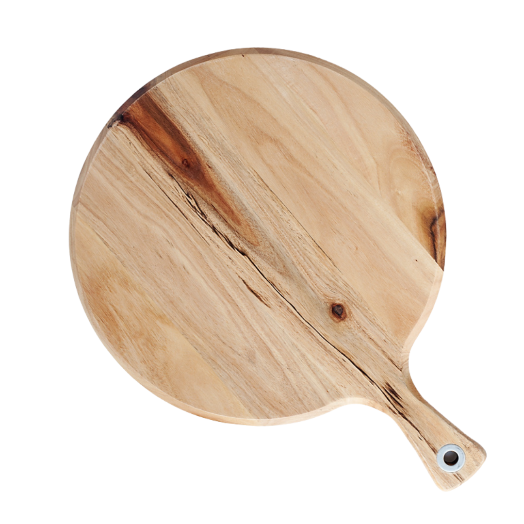 Round Wood Serving Board Hire