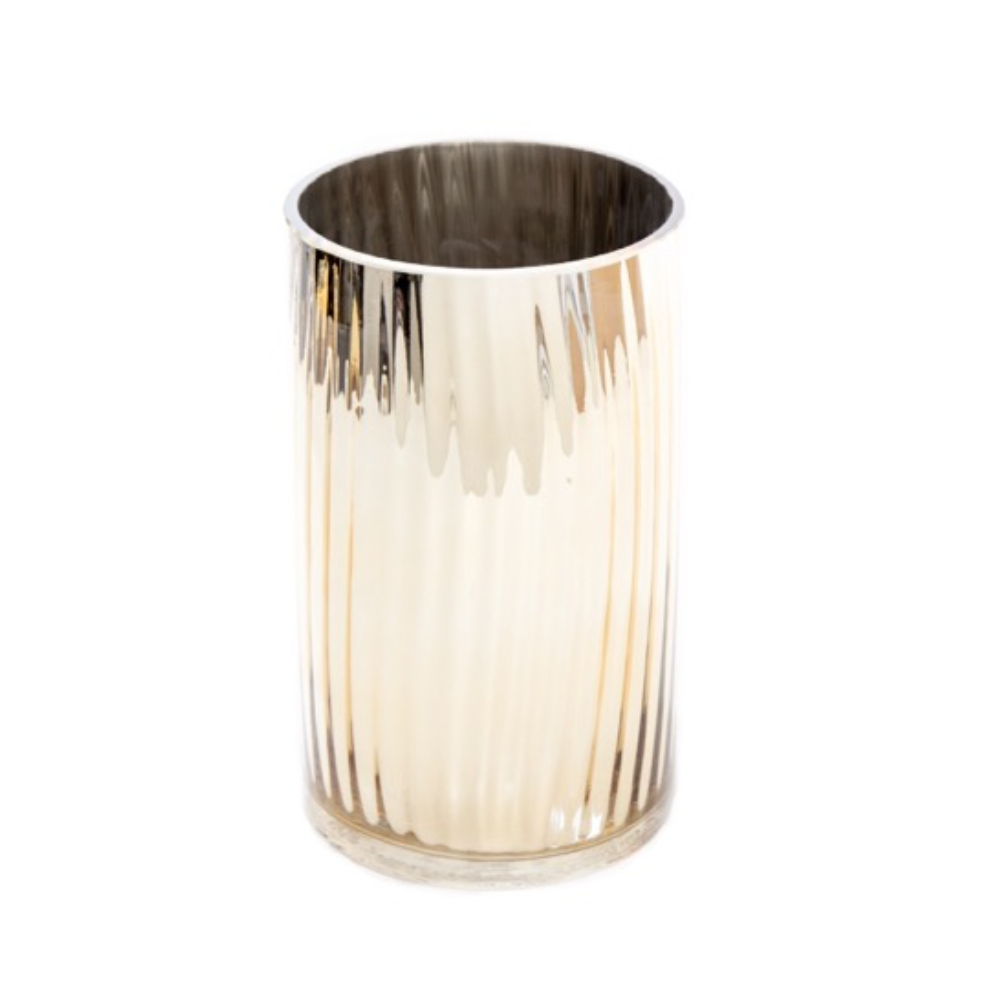 Gold Vase Hire – Cylinder Tall