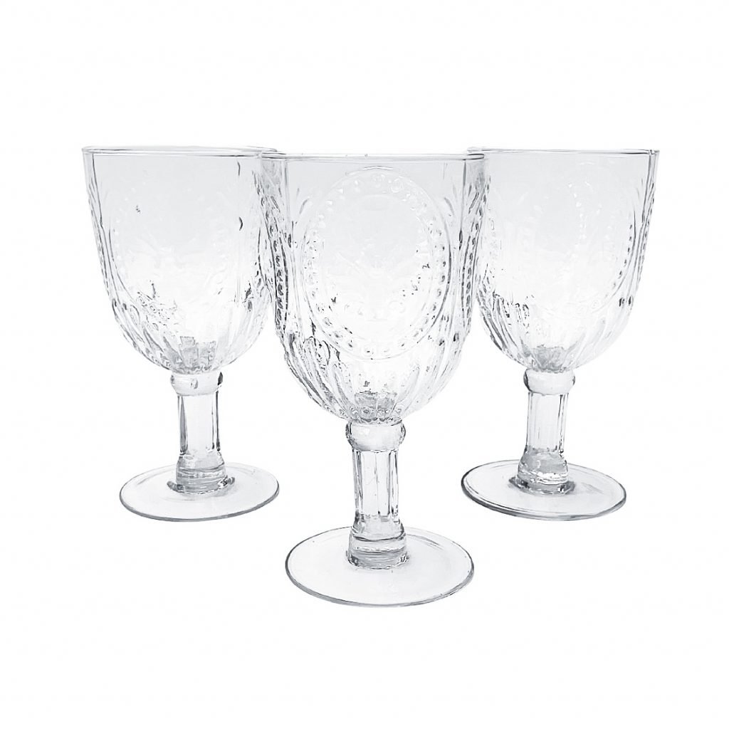 Clear Glassware Hire The Pretty Table Tableware Hire