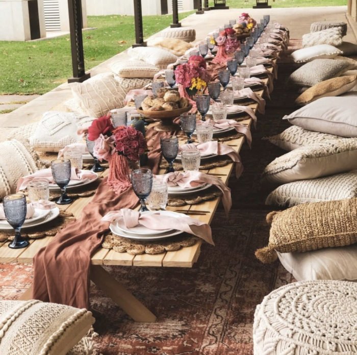 Jute Placemat Hire The Pretty Table Event Hire Sydney
