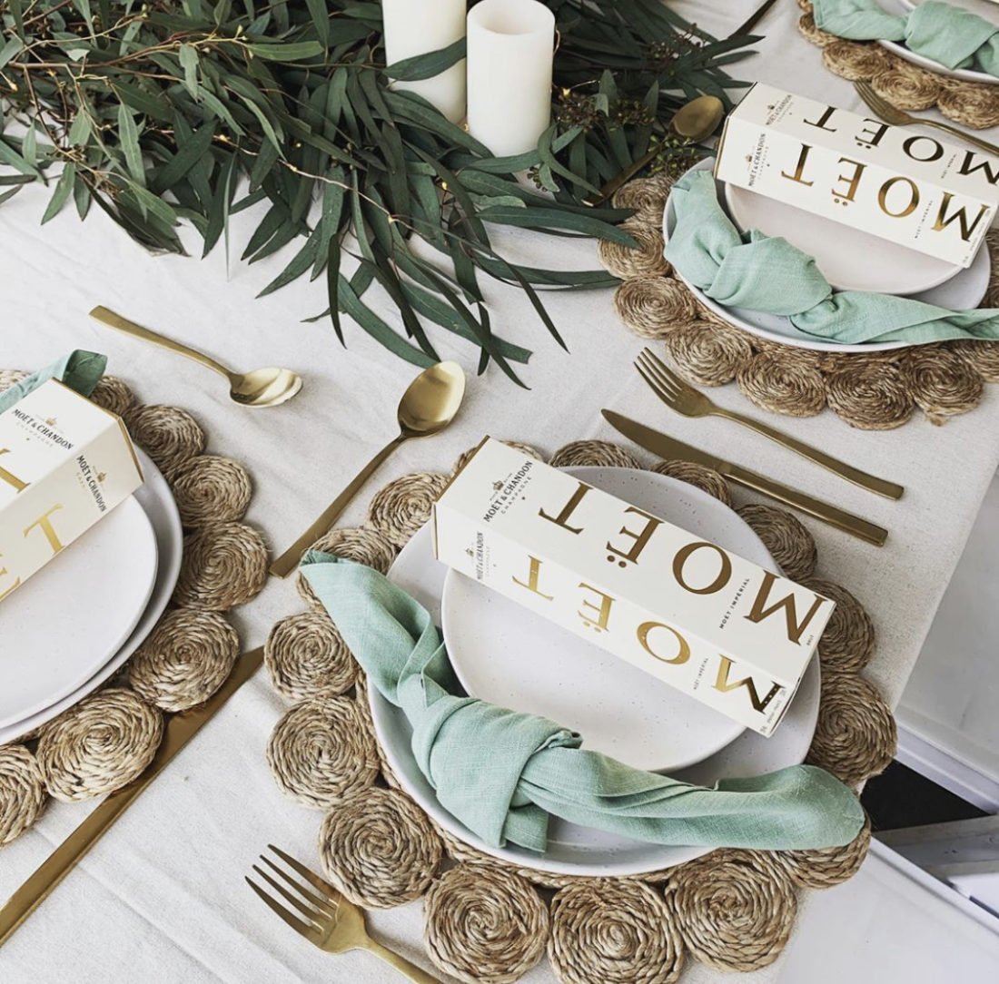 Jute Placemat Hire The Pretty Table Event Hire Sydney