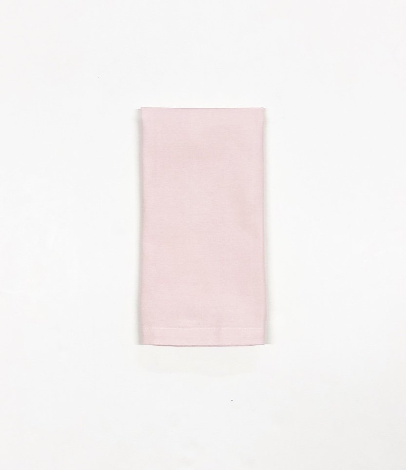 Linen Napkin Hire – Pastel Pink