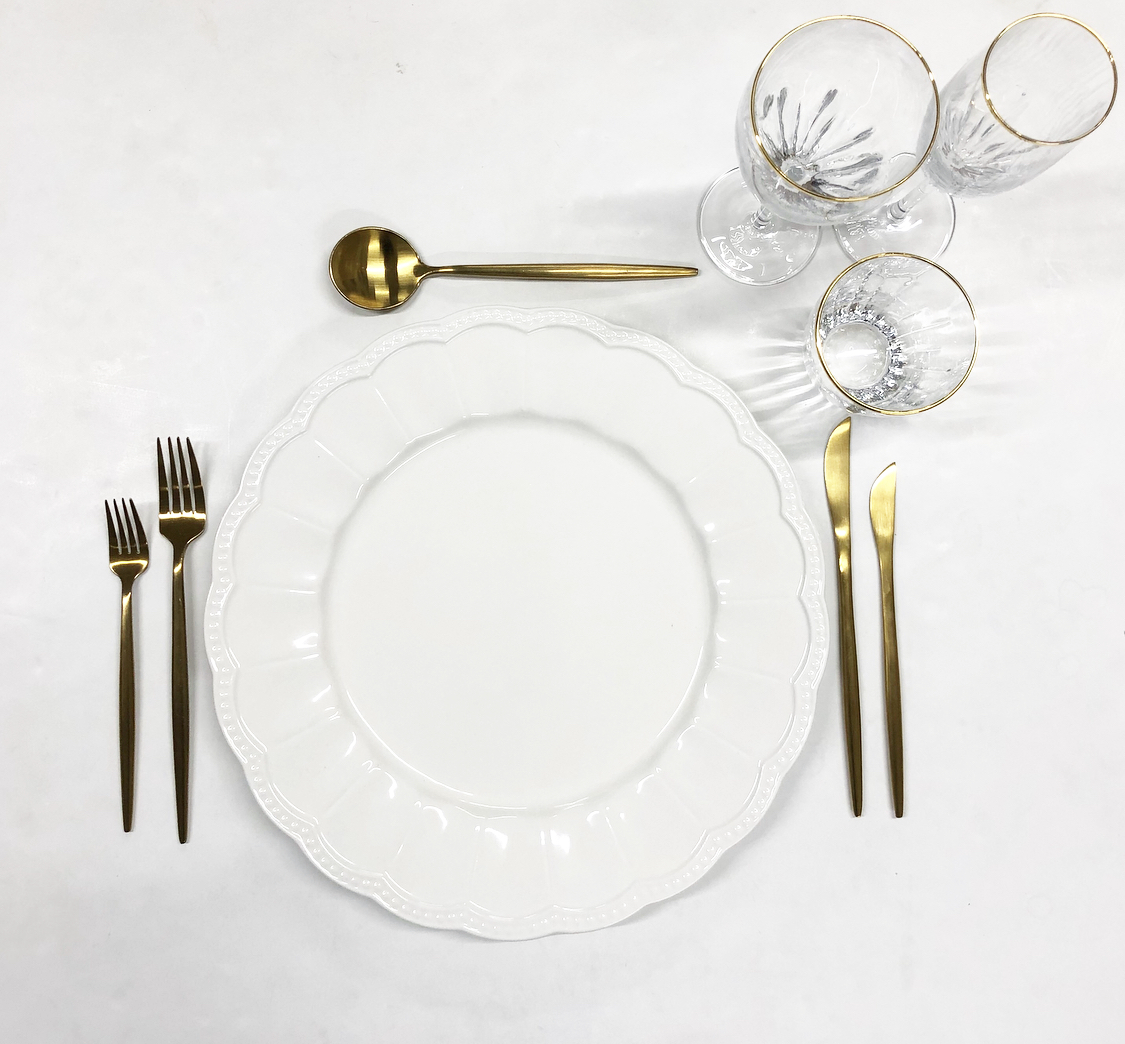 White & Gold – Scallop Package
