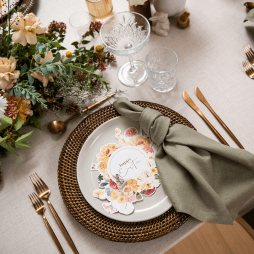 Cottontail Easter tablescape