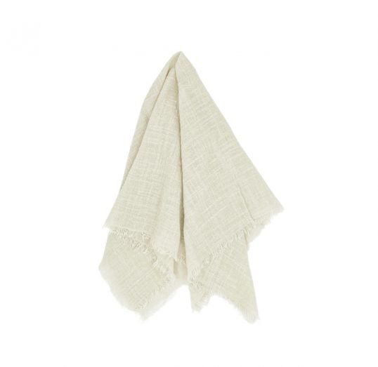 natural woven cotton napkin hire