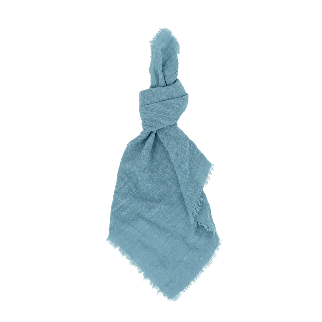 Woven Cotton Napkin Hire – Sky Blue