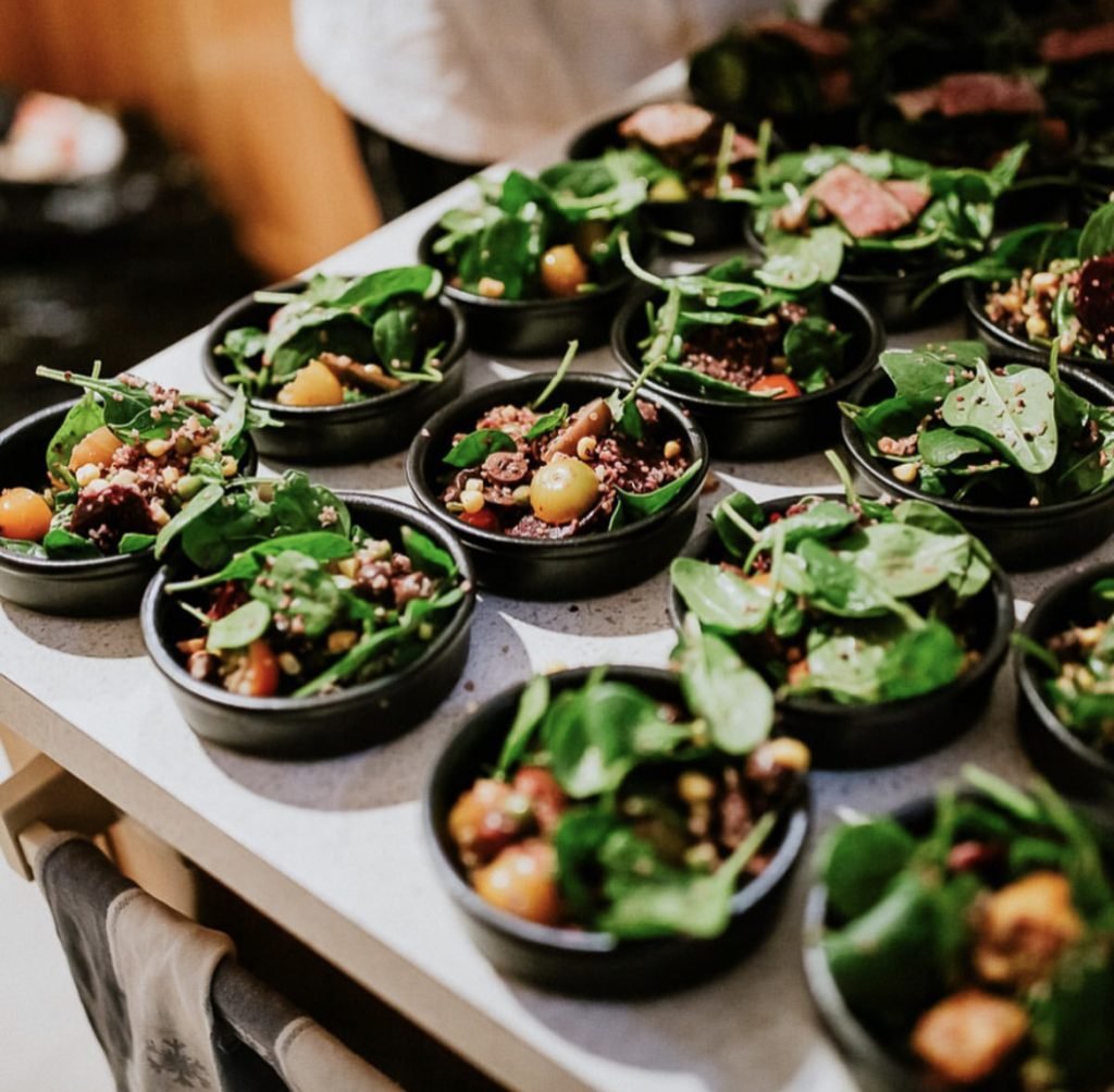 Black Serveware Hire The Pretty Table Event Hire Sydney