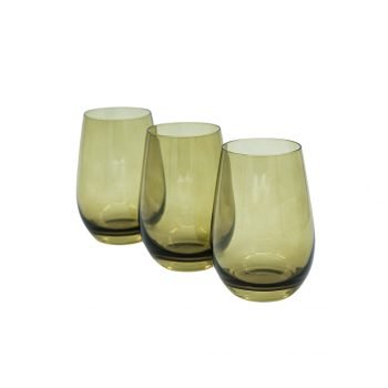 olive glassware hire