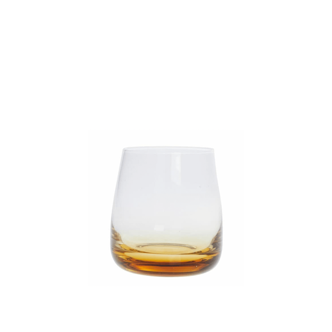 Fusion Tumbler Glass – Amber