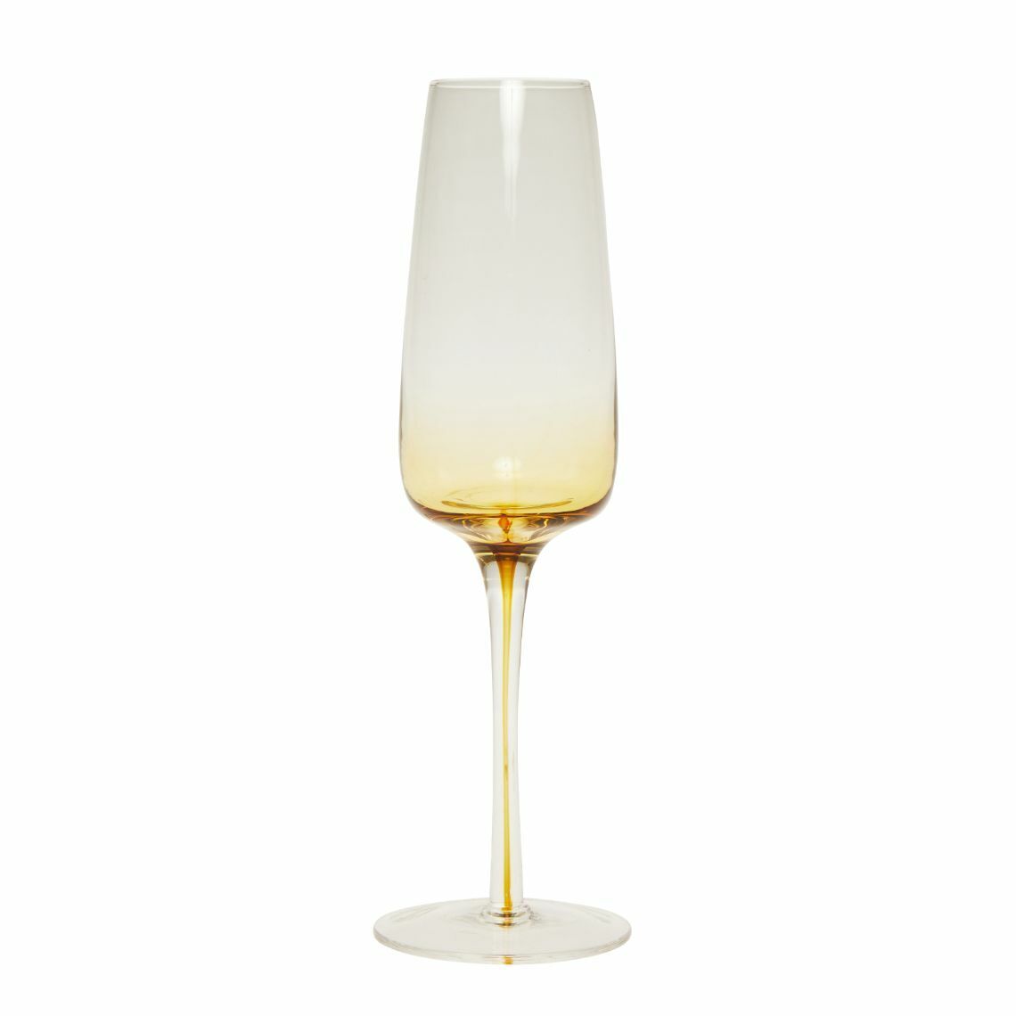 Fusion Champagne Glass – Amber