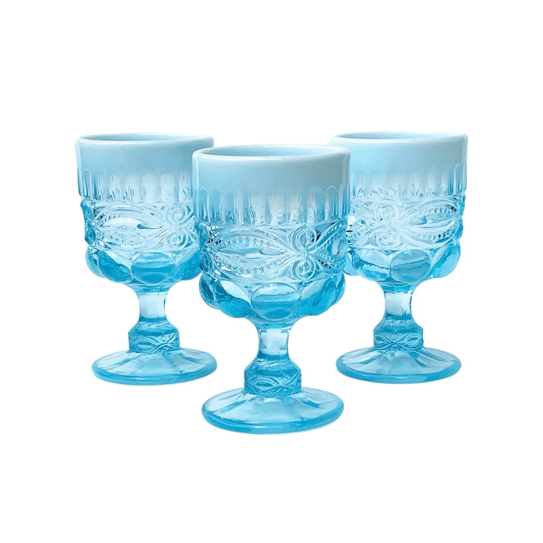 Light Blue Glassware Hire – Eye Winkler
