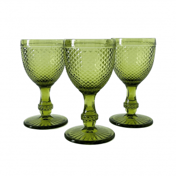 green glassware hire