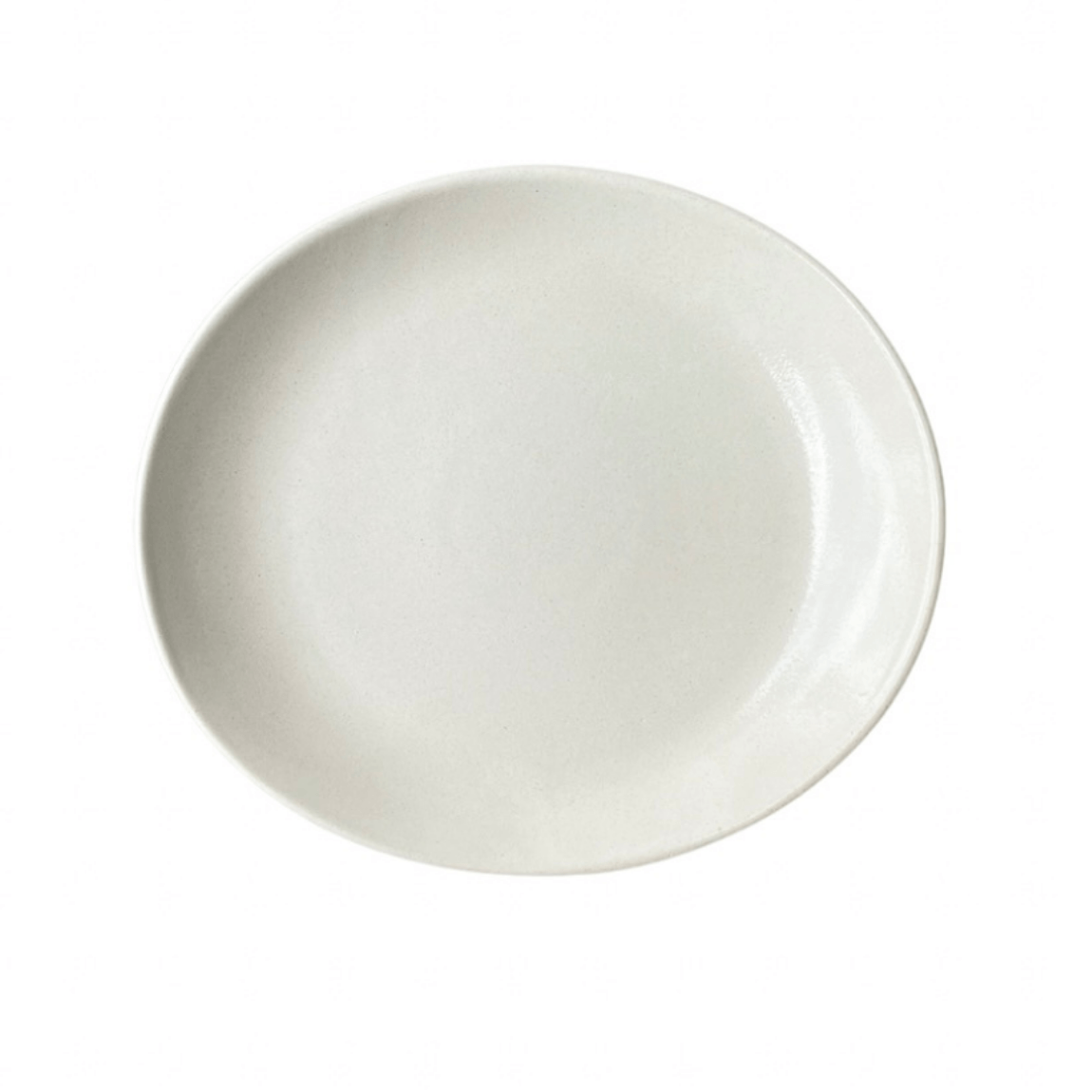 urban sand oval dinner plate hire