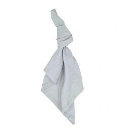 soft grey pure linen napkin