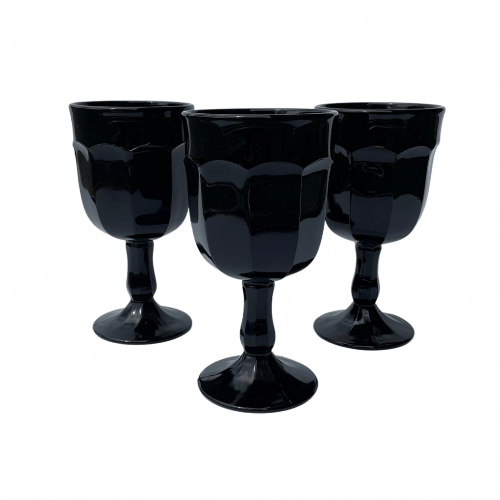 Black Glassware Hire Pretty Pedestals Sydney