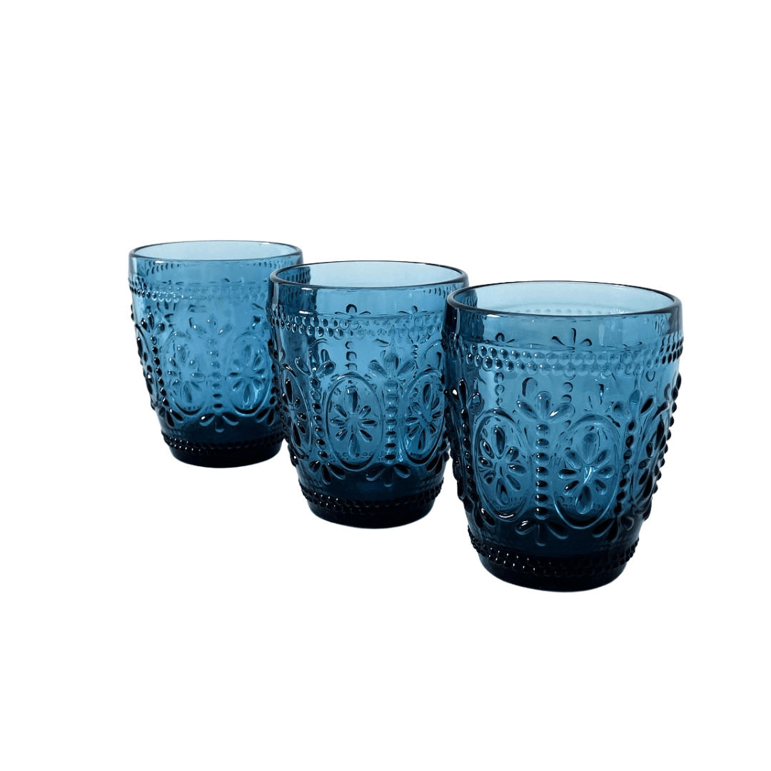 Dark Blue Glassware Hire – Provence Tumbler