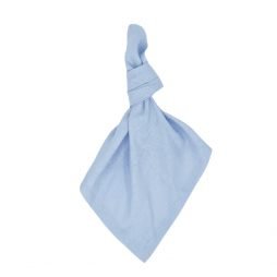 powder blue pure linen napkin hire