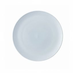 dusty blue dinner plate hire