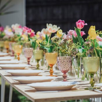glassware hire