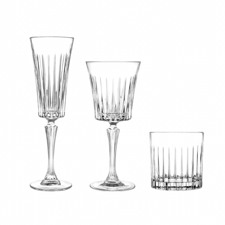 Crystal Glassware Hire The Pretty Table Timeless Glasses