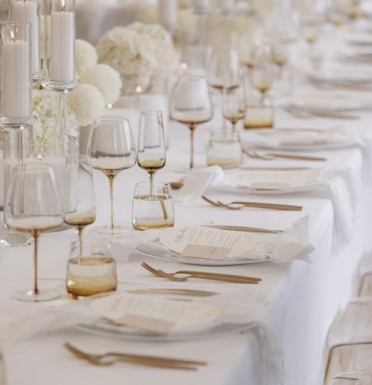 Amber Champagne Glass Hire The Pretty Table Glass Hire