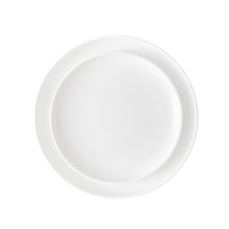 coupe white dinnerware hire