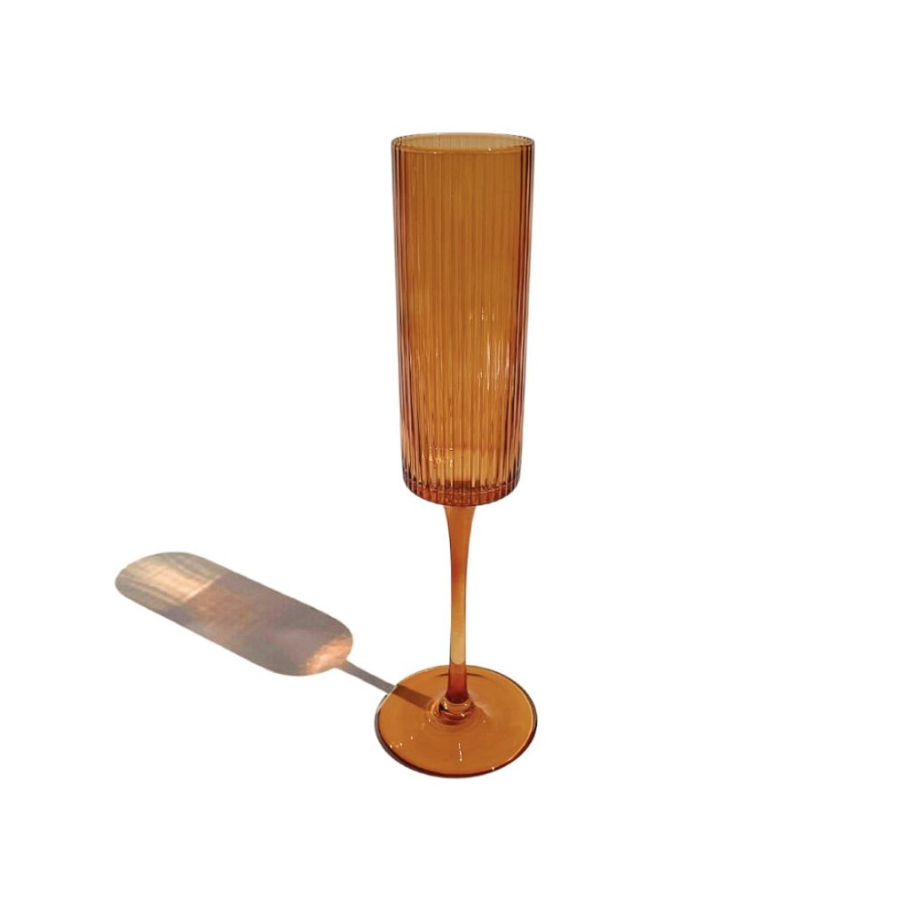 Orange Champagne Glass Hire The Pretty Table Event Hire