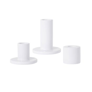 white candle holder hire