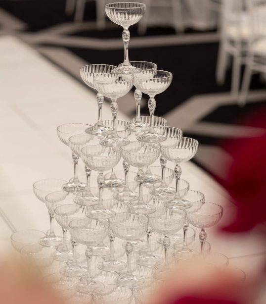 champagne tower