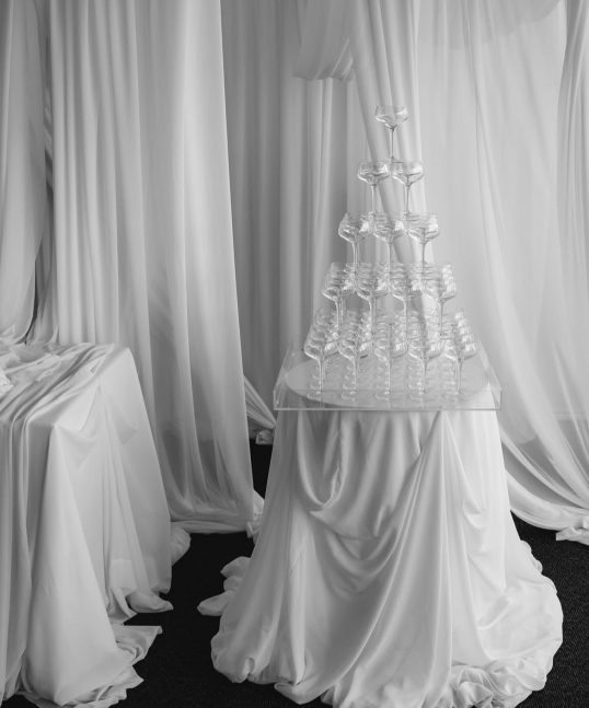 champagne tower