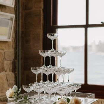 champagne tower