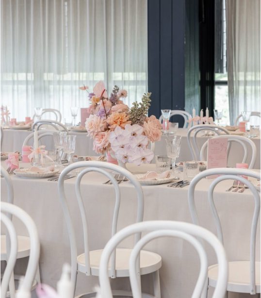 natural tablecloth hire