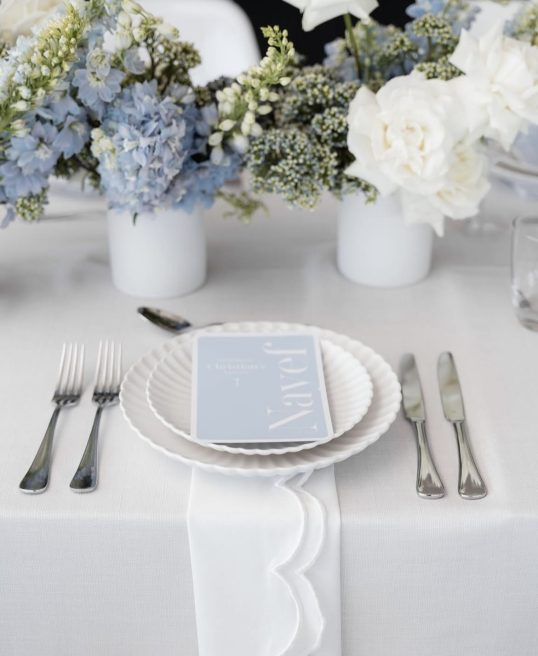 natural tablecloth hire