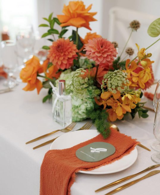 natural tablecloth hire