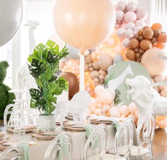 oatmeal tablecloth hire