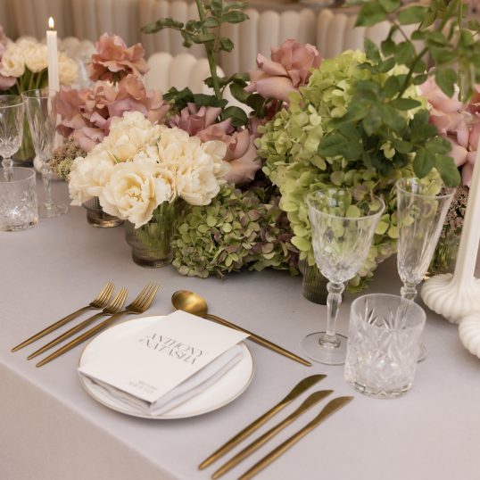 silver grey tablecloth hire