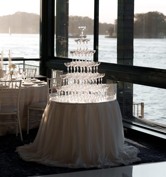 White Pleated Tablecloth Hire - Image 2