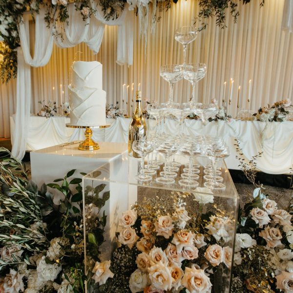 champagne tower hire