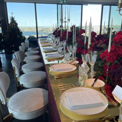 christmas tablescape
