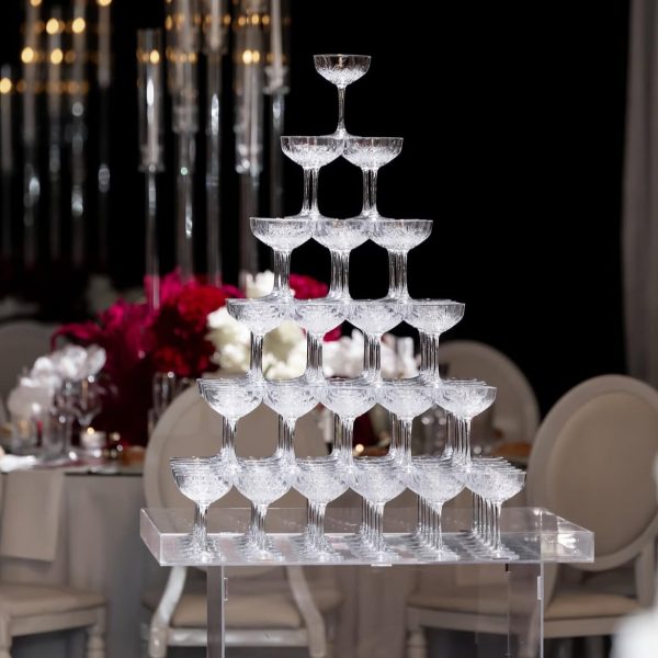 champagne tower