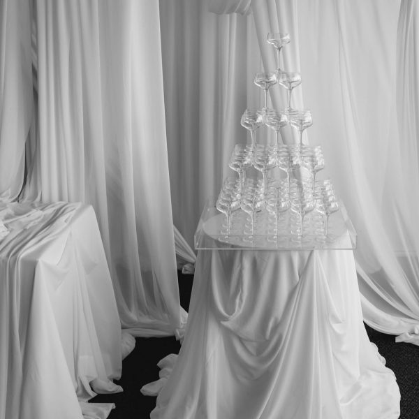 champagne tower