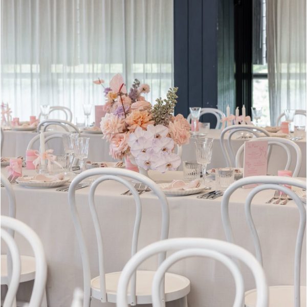 natural tablecloth hire