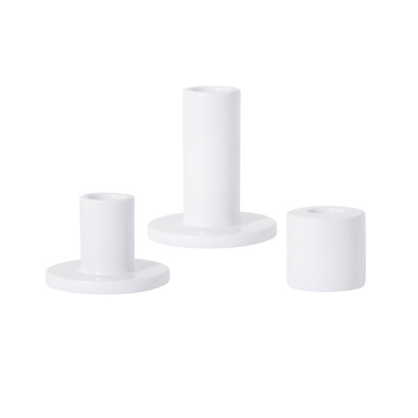 white candle holder hire